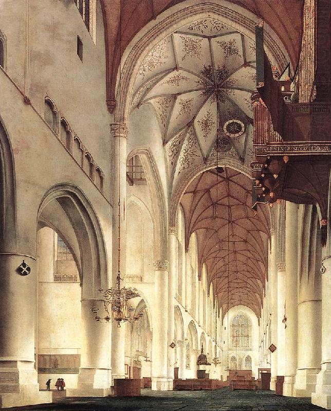 Pieter Jansz Saenredam Interior of the Church of St Bavo in Haarlem china oil painting image